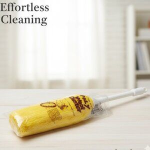 Vintage Nevco Pick it Up Poly Wool Duster Handheld Yellow